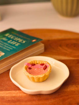 WEAVING HOMES - White Handmade Dessert Plate