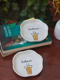 WEAVING HOMES - Sukoon Handmade Dessert Plate