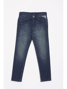 Allen Solly - Boys Navy Blue Slim Fit Jeans