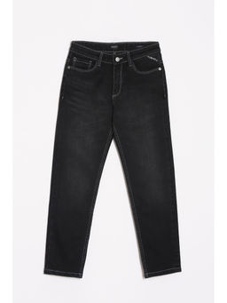Allen Solly - Boys Black Slim Fit Jeans