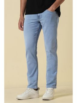 Allen Solly - Men Light Blue Light Wash Jeans