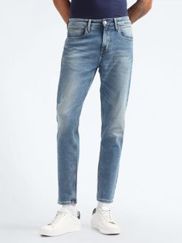 Flying Machine - Slash Slim Fit Stone Wash Jeans