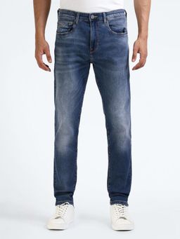 Flying Machine - Slash Slim Fit Stone Wash Jeans