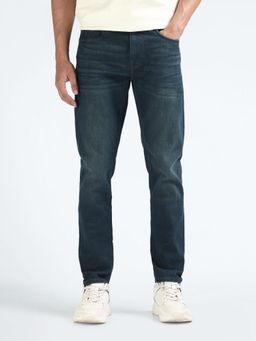 Flying Machine - Slash Slim Fit Stone Wash Jeans
