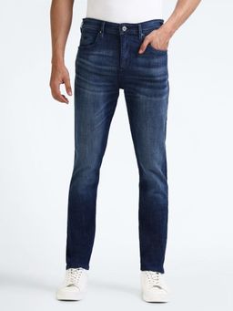 Flying Machine - Slash Slim Fit Stone Wash Jeans