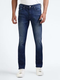 Flying Machine - Slash Slim Fit Stone Wash Jeans
