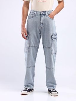 Flying Machine - Cobain 90S Loose Fit Rinsed Jeans