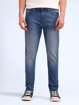 Flying Machine - Slash Slim Fit Blue Jeans