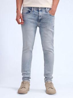 Flying Machine - Morrison Skinny Fit Blue Jeans