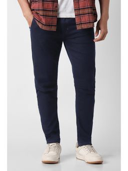 Peter England - Men Navy Dark Wash Jeans
