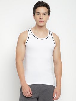 La Intimo - Modish Gym White Vest