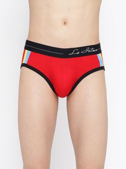 La Intimo - Red Double Stripe Classic Brief