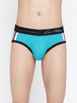 La Intimo - Teal Double Stripe Classic Brief