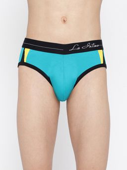 La Intimo - Teal Modern Pattern Brief