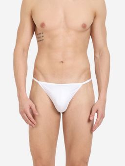 La Intimo - G-String Li05 White Thong Brief