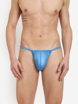 La Intimo - Transnet String Blue Thong Brief