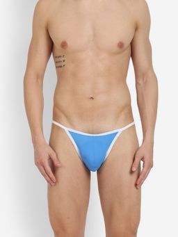 La Intimo - Brazil Style Blue Thong Brief