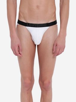 La Intimo - Evil Appeal White Thong Brief