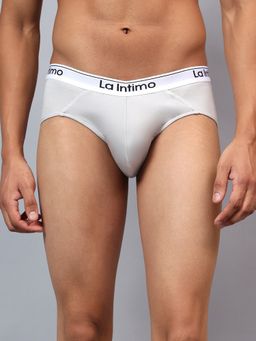 La Intimo - Grey The Fine Butter Brief