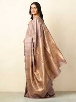 Fabindia - Silk Matka Woven Sari