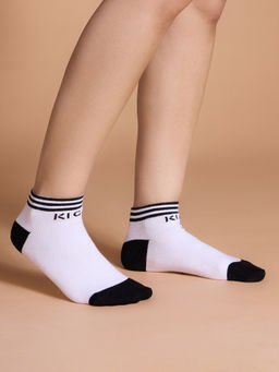 Kica - Soft Cotton One More Rep Crew Socks
