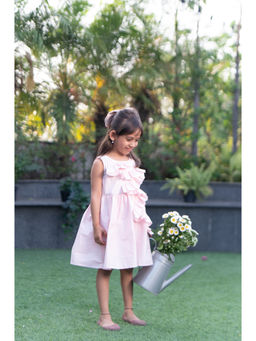 TORII - Pink Dandelion Dress