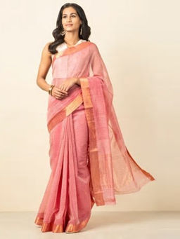 Fabindia - Cotton Mangalgiri Woven Sari
