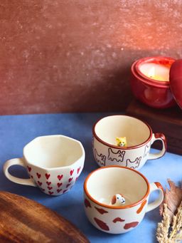 WEAVING HOMES - White Hotselling Mugs (Pack of 5)