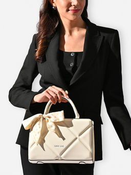 Lavie Luxe - Women's Quaro Horizontal Small Satchel Handbag (S)