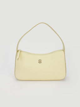 Tommy Hilfiger - Solid Yellow Pu Handbag