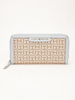 Tommy Hilfiger - Logo Beige Polyester Wallet