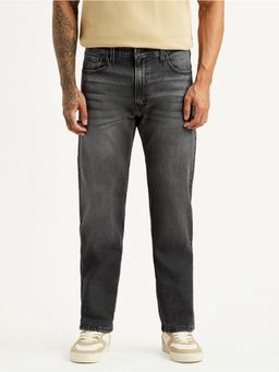 Levi's - Mens 555 Charcoal Grey Loose Fit Mid Rise Jeans