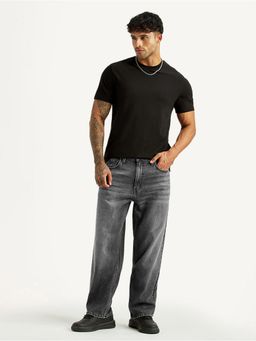Levi's - Mens 568 Grey Loose Fit Mid Rise Jeans