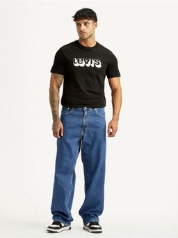 Levi's - Mens 578 Blue Baggy Fit Mid Rise Jeans