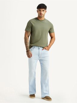 Levi's - Mens 567 Light Blue Bootcut Mid Rise Jeans