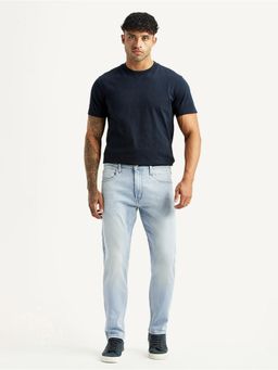 Levi's - Mens 512 Light Blue Slim Straight Fit Mid Rise Jeans