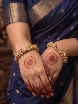 NUI - Gold Plated Bangles for Women (Pack of 2)