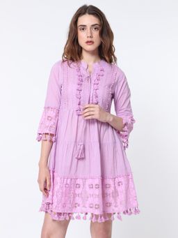 RAREISM - Andarin Lace Tiered Dress