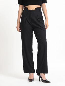 RAREISM - Atgan Straight Fit Trousers With Tailored Waistband