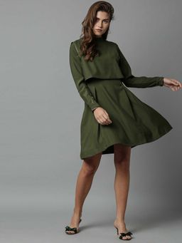RAREISM - Clove Dark Green Dress