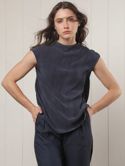 RAREISM - Daffo Cap Sleeves Textured Top