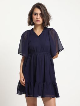 RAREISM - Hocker Short Tiered Dress