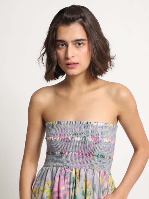 Buy RAREISM Mazon Flared Tube Dress Online