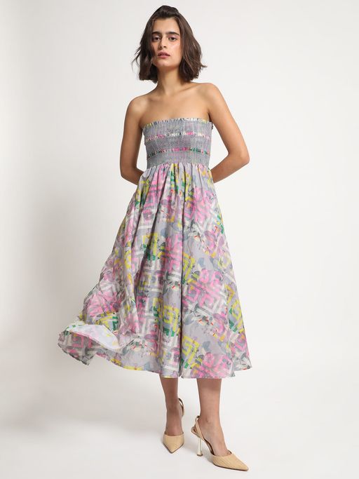 Buy RAREISM Mazon Flared Tube Dress Online
