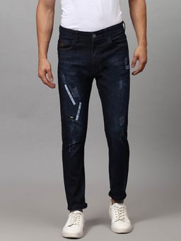 Campus Sutra - Men Printed Stylish Casual Denim Jeans