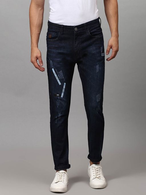 Damage Jeans For Men Stylish Buy Campus Sutra Men Printed