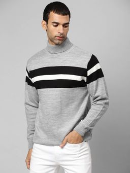 Campus Sutra - Men Stylish Striped Casual Sweaters