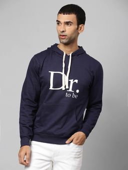 Campus Sutra - Men Printed Full Sleeve Stylish Casual Hooded Sweatshirts