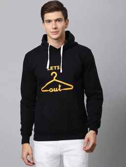 Campus Sutra - Men Printed Full Sleeve Stylish Casual Hooded Sweatshirts