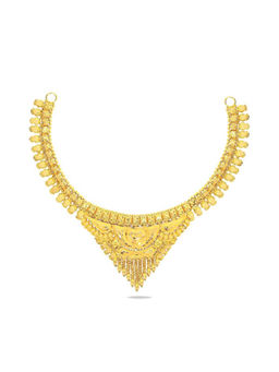 Candere by Kalyan Jewellers - 22KT (916) Yellow Gold Choker Necklace for Women